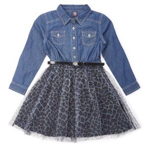 NWT Star Ride girls size 7/8 dress twirly tulle